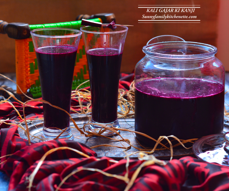 KALI GAJAR KI KANJI/ BLACK CARROTS DRINK