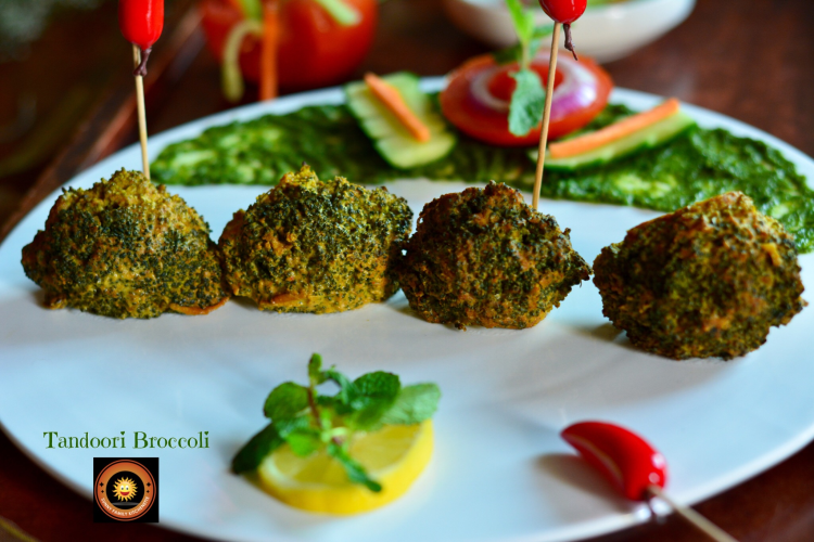 Tandoori Broccoli/ Restaurant Style Tandoori Broccoli