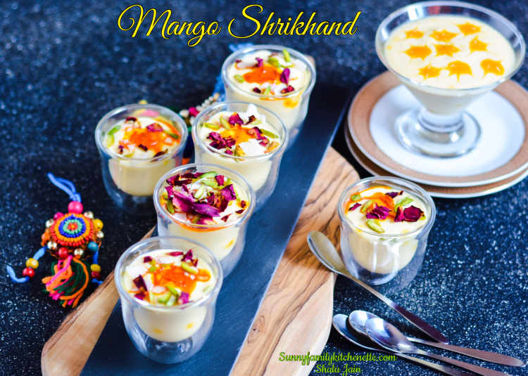 Mango Shrikhand or Amrakhand