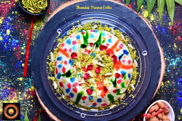 Thandai Panna Cotta (Without Gelatin)