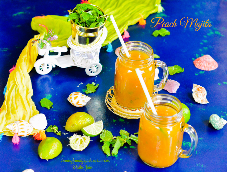 Peach Mojito (Non Alcoholic)