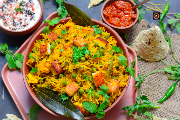 Matar Paneer Pulao