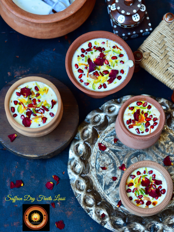 Saffron Dry Fruits Lassi 