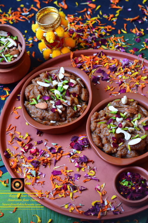 Rajgira flour Halwa