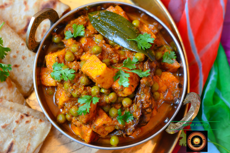 Matar Paneer/ Cottage Cheese Peas Curry 