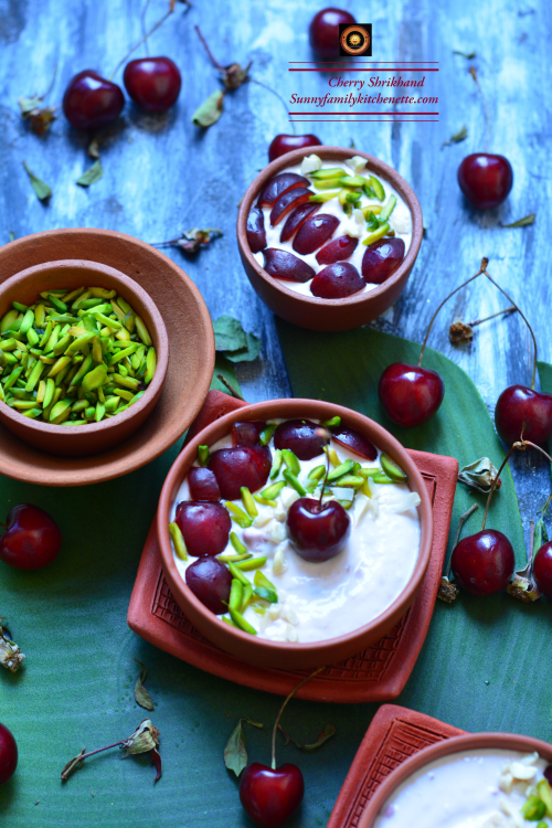 Cherry Shrikhand 