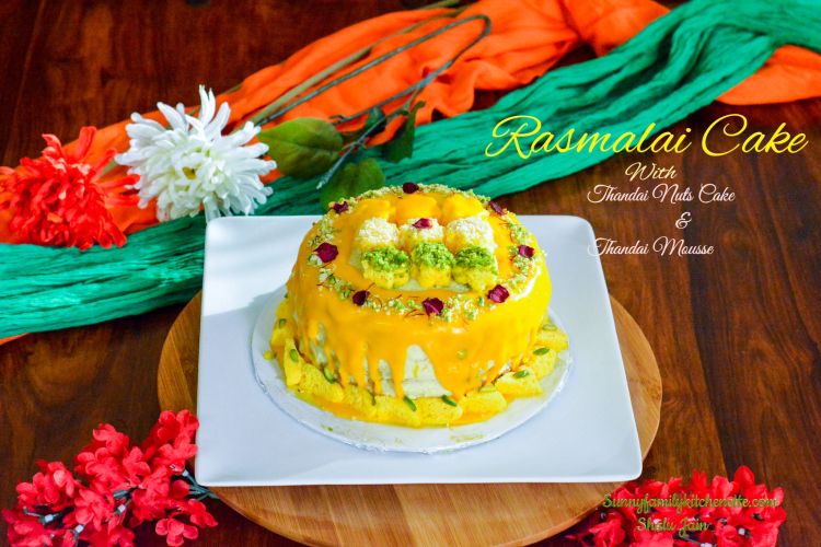 Rasmalai Cake