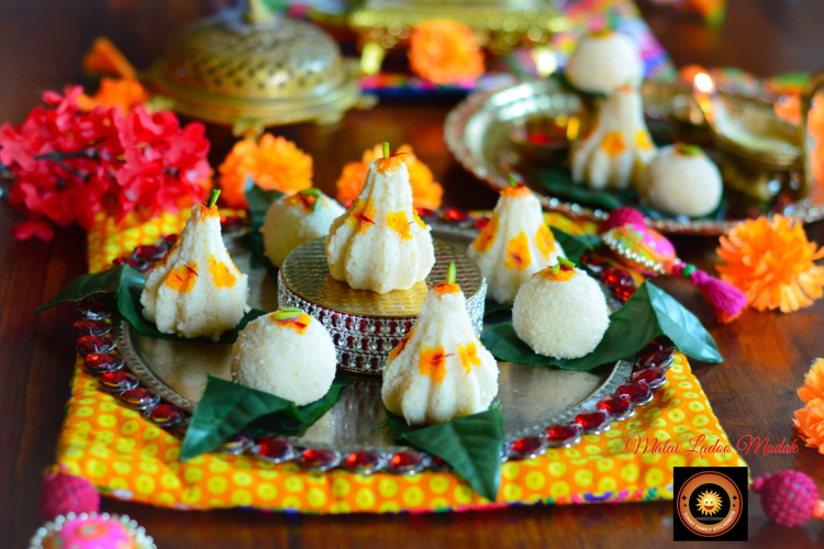 Malai Ladoos/ Malai Ladoo Modaks 