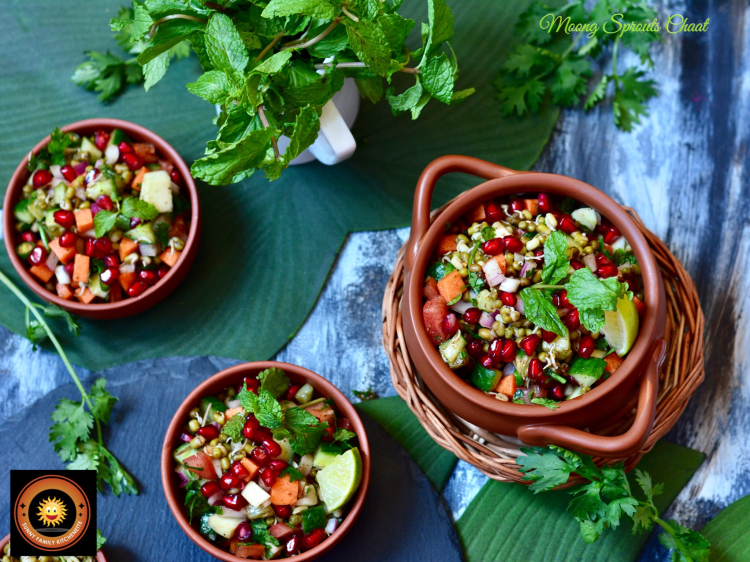 Moong Sprouts Chaat 