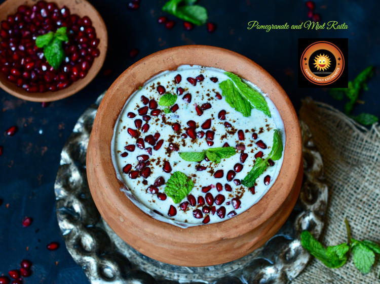 Pomegranate and Mint Raita