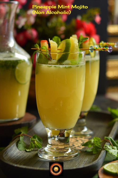 Pineapple Mint Mojito (Non Alcoholic)