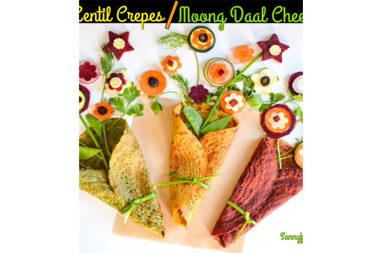 MOONG DAAL CHEELAS/ LENTIL CREPES