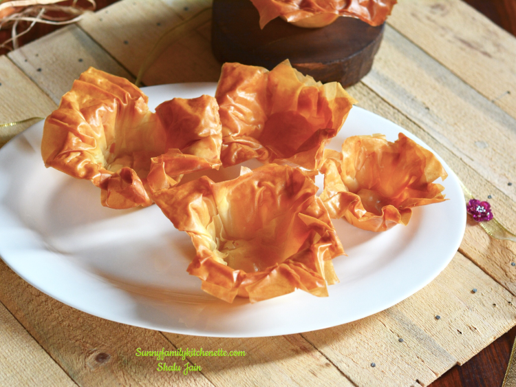 Phyllo/ Fillo/ Filo Pastry Sheets Cups