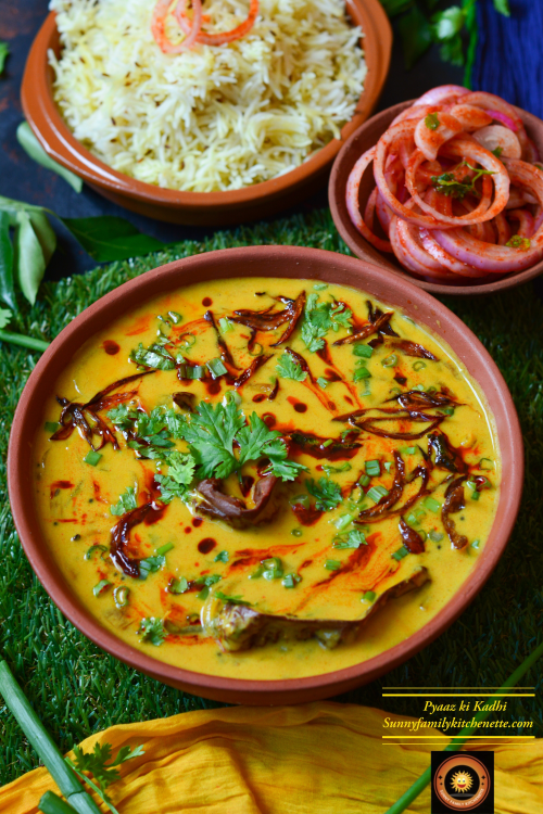 Pyaaz ki kadhi 