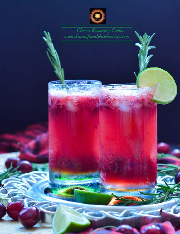 Cherry Rosemary Cooler 