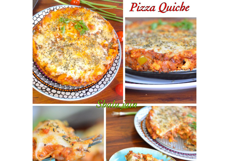 PIZZA QUICHE STYLE