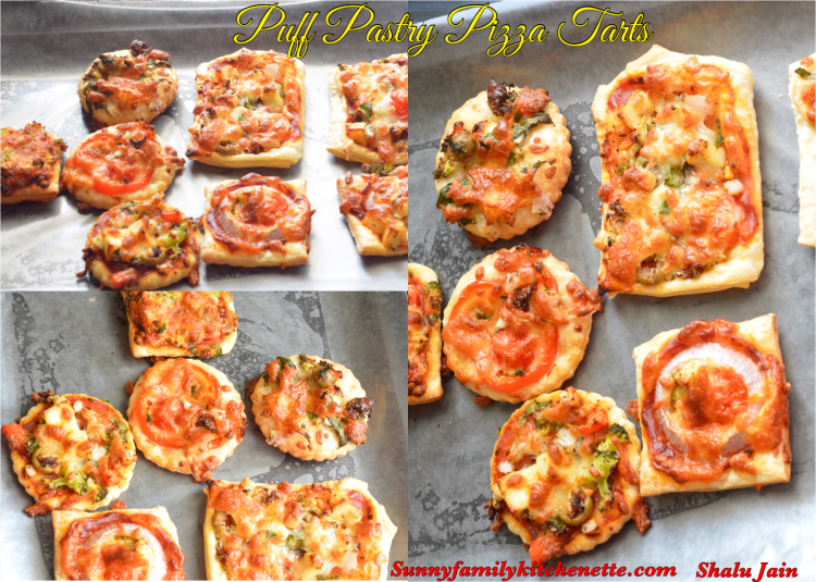 PUFF PASTRY PIZZA TARTS