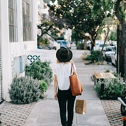 Walking on the streets