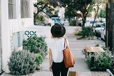 Walking on the streets