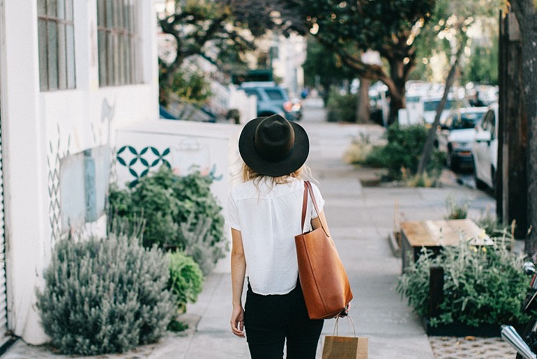 Walking on the streets